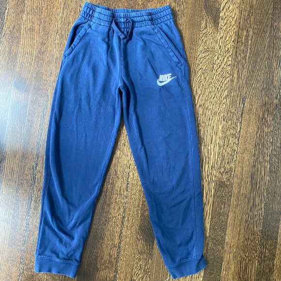 Nike Other - Nike Boys Navy Fleece Joggers Size L